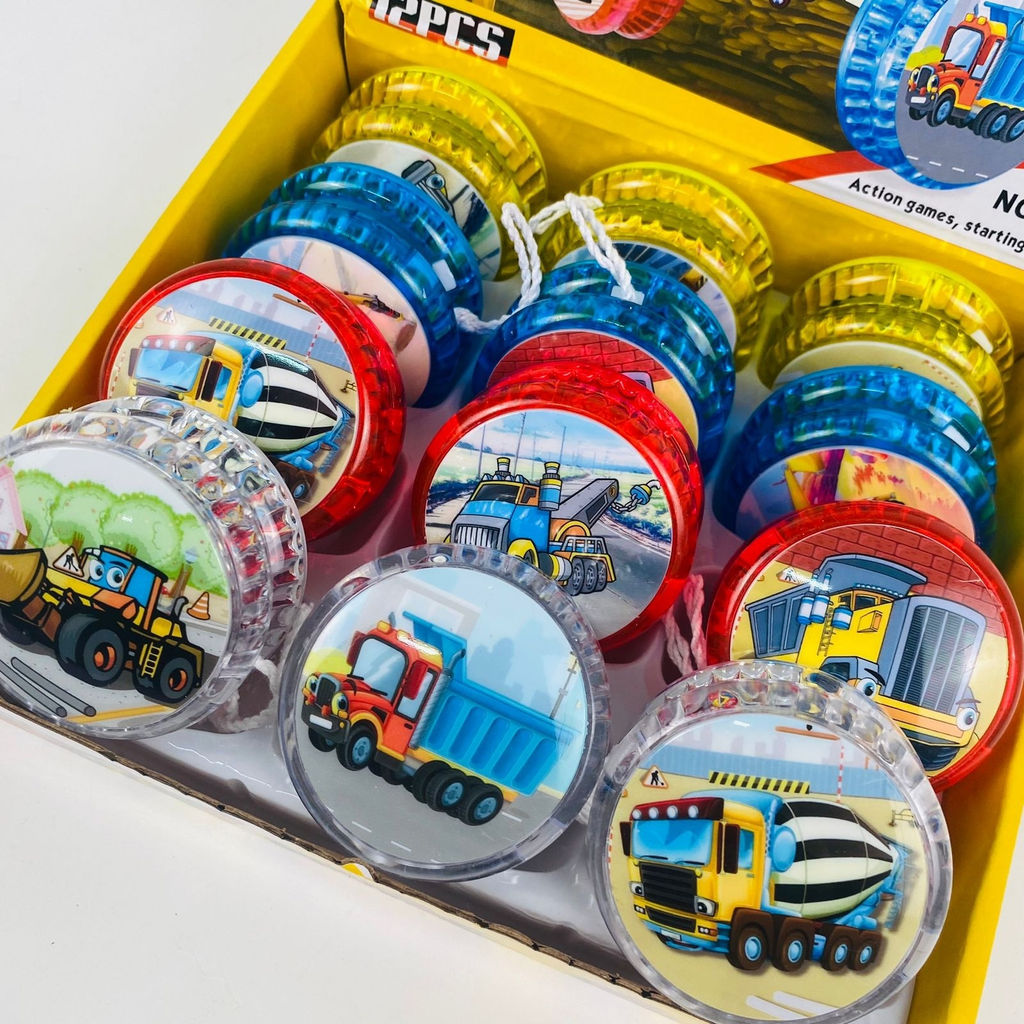 STUNT MOVEMENT Йо-йо со строительными машинами 12 шт в уп (арт. 8862) - Storyland фото 3