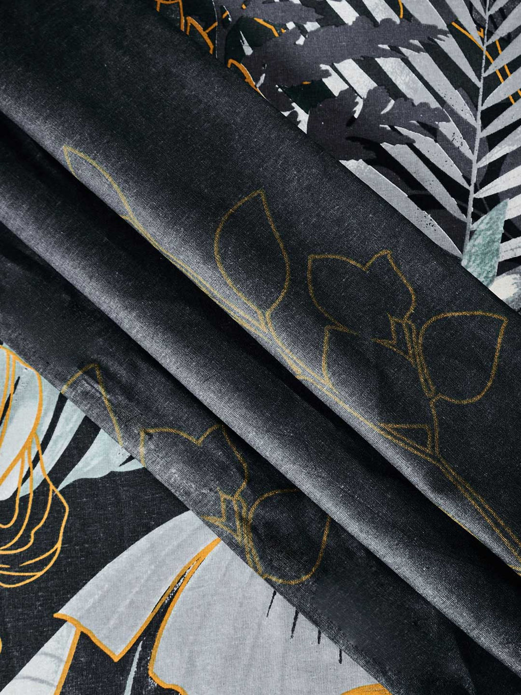 Простыня бязь - Ночные тропики 180х215