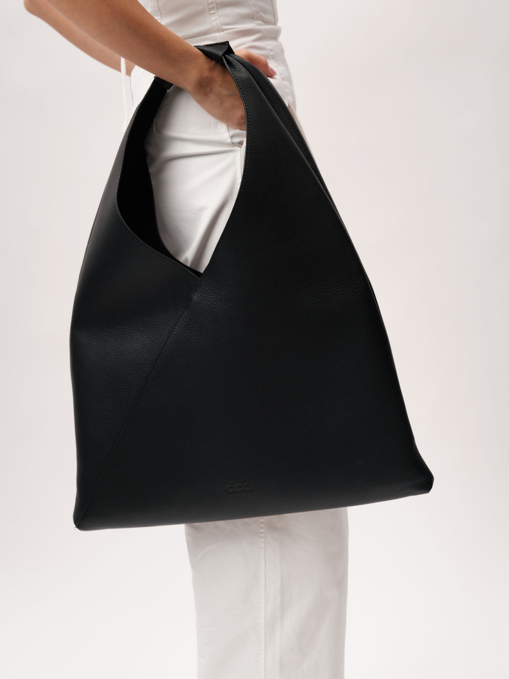 Кожаная сумка Luna DBR 31373 черный фото 7