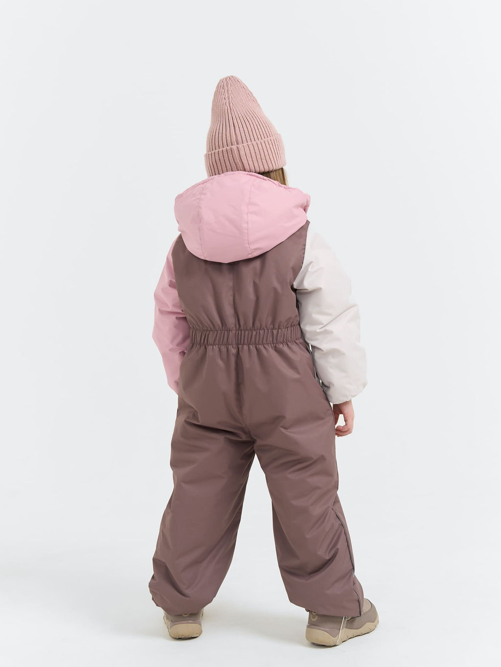 Комбинезон демисезонный Колор блок Мокко - Bungly фото 6