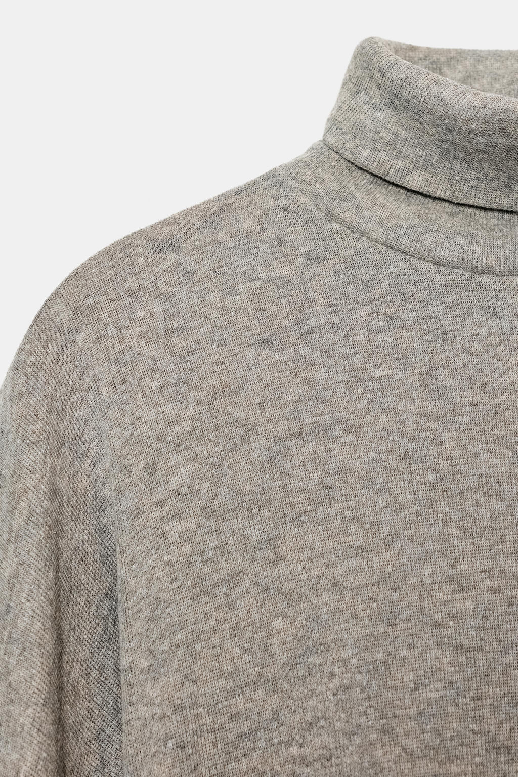 HIGH NECK T-SHIRT - Zara фото 6