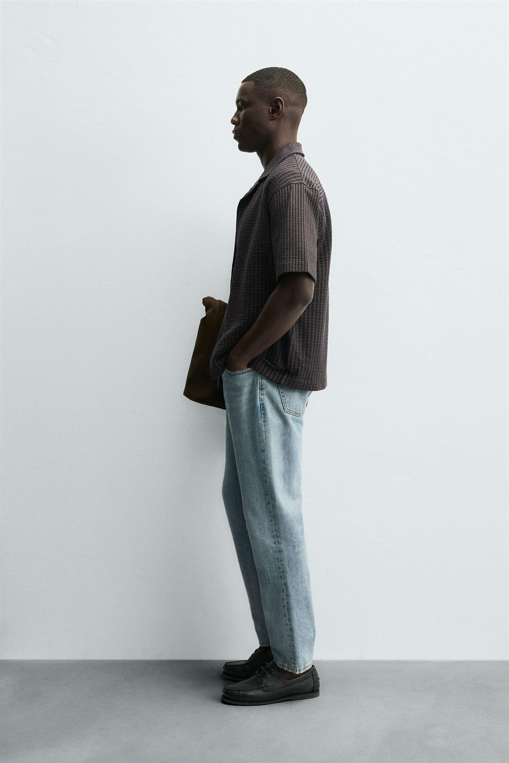 SEERSUCKER COMFORT SHIRT - Zara фото 4