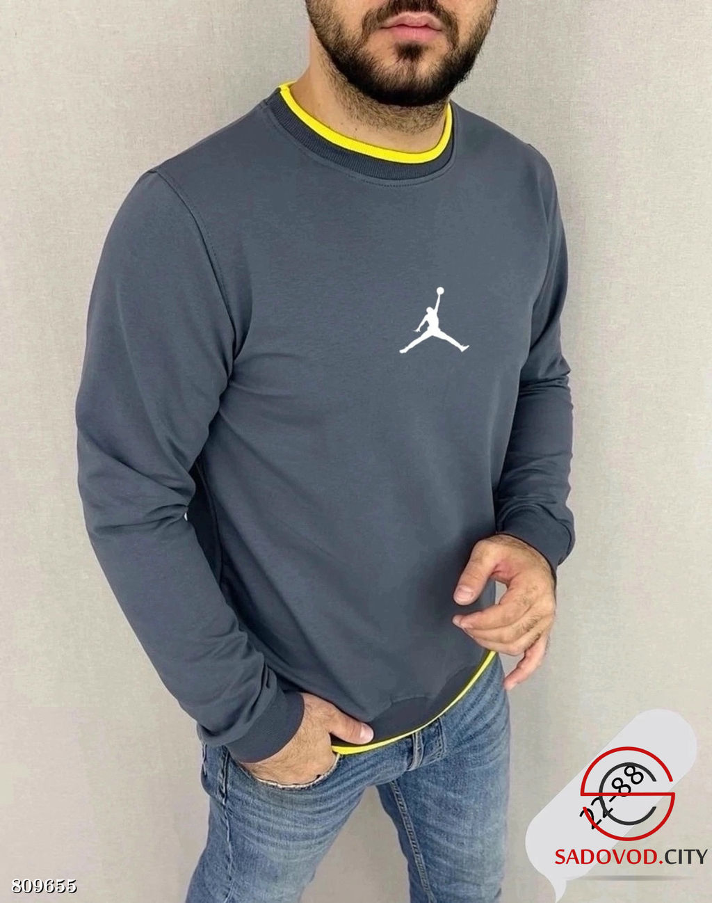 кофта мужская из двунитки