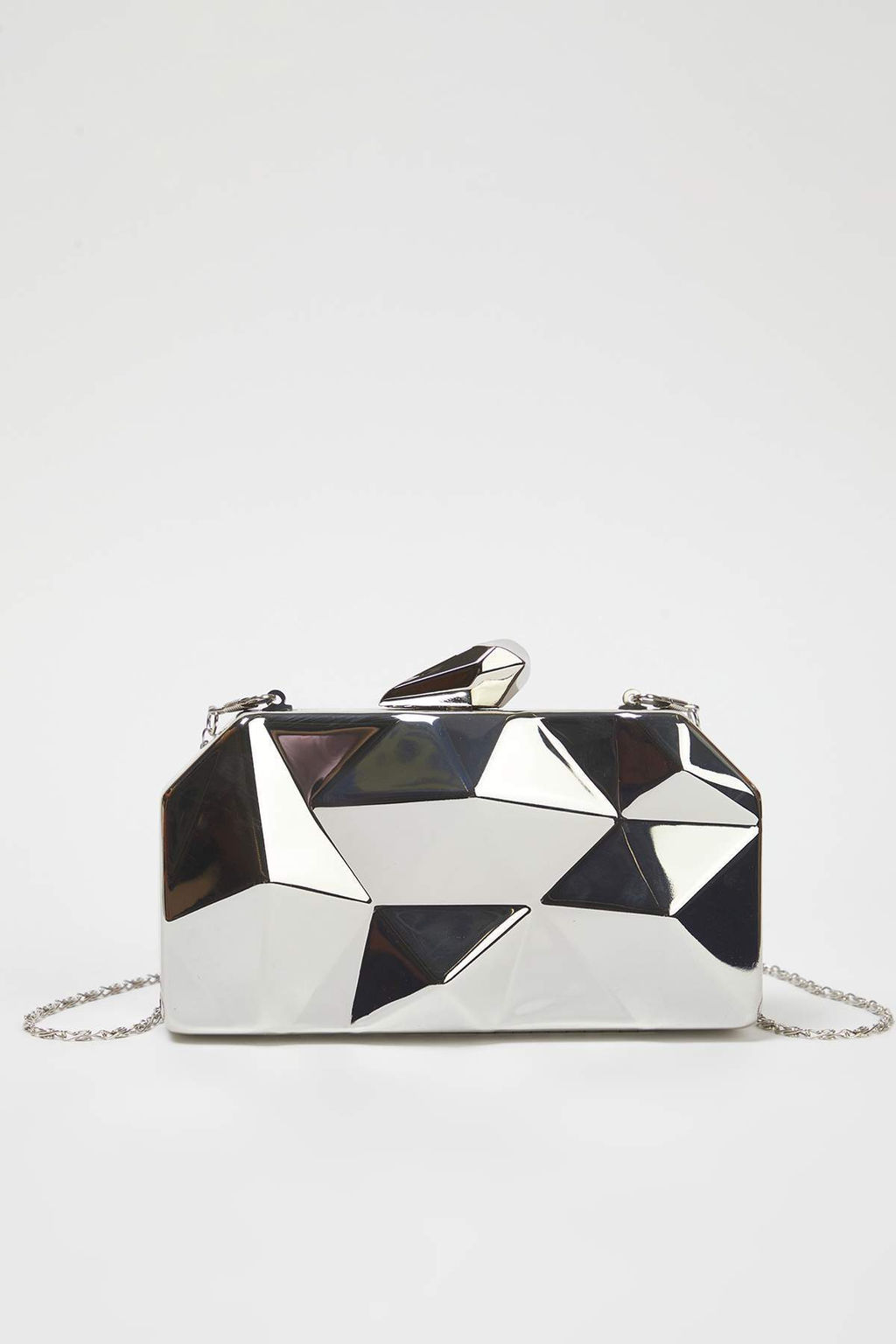 Metalik Alt?n Uc Boyutlu Abiye Kad?n S?k Mini Boy Clutch El Cantas? TAKSS25OC00064 - Trendyolmilla фото 9