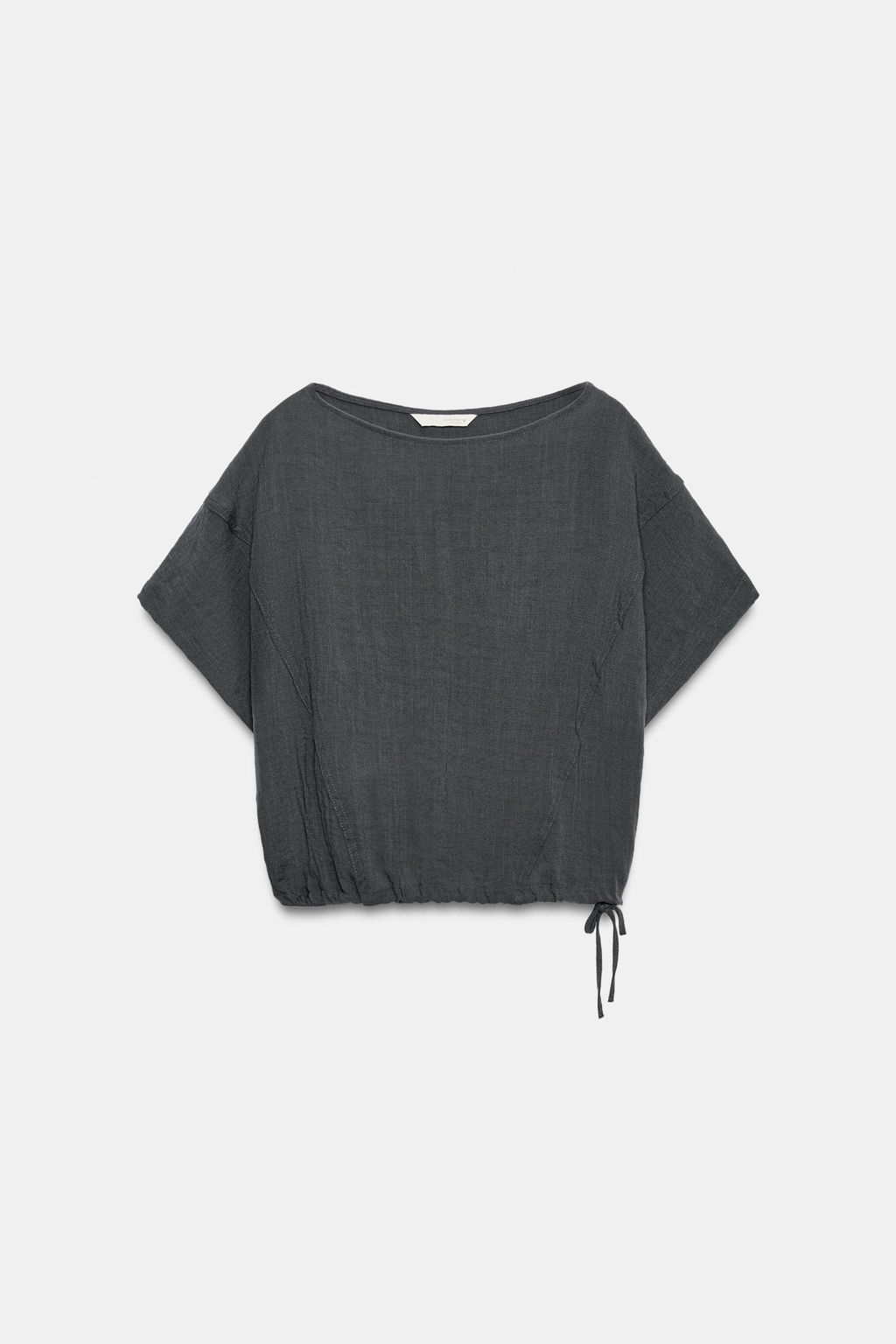 CAMISA CAPA BAJO AJUSTABLE / Gris antracita