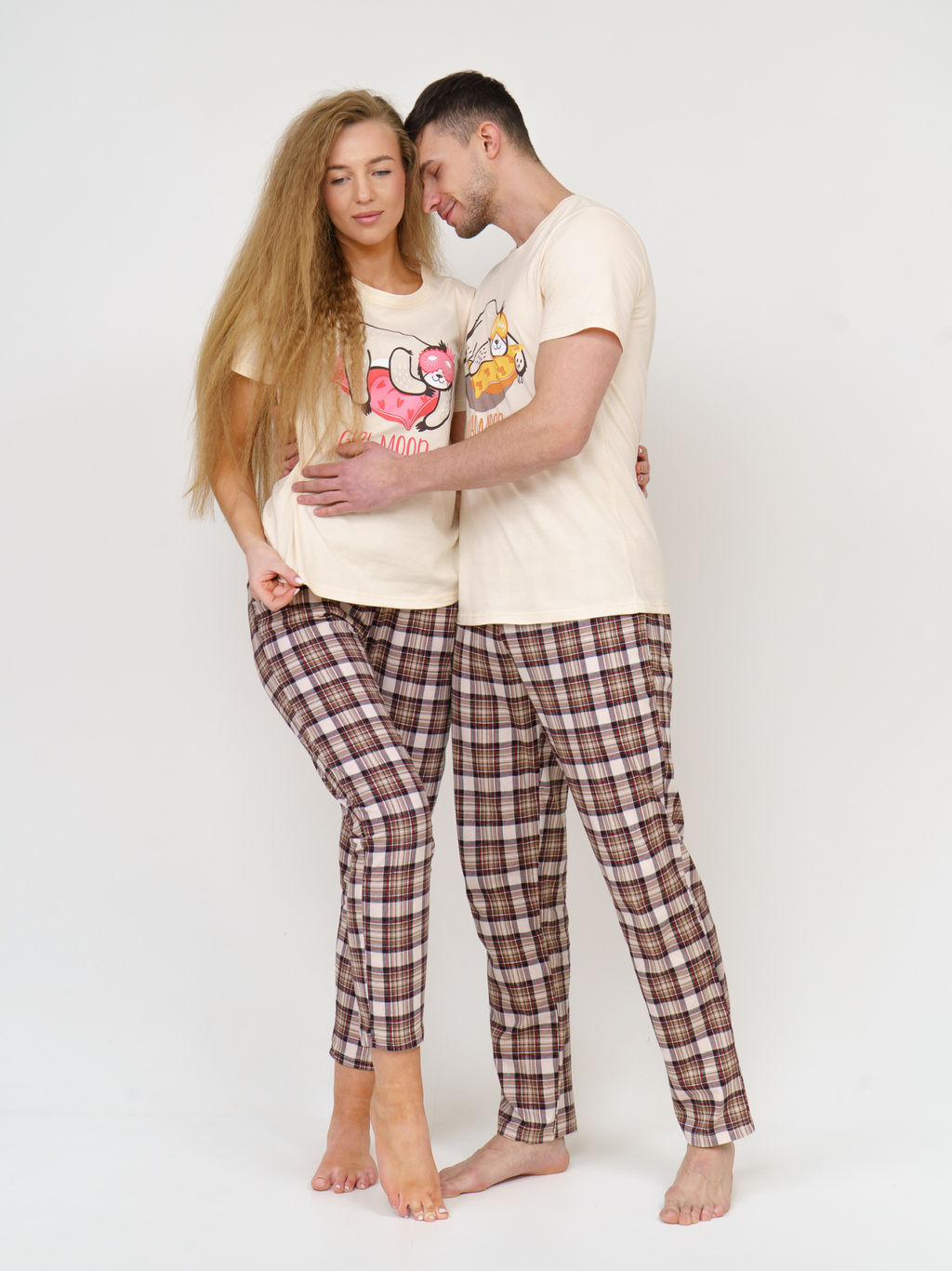 775/3 Пижама "Бежевый"