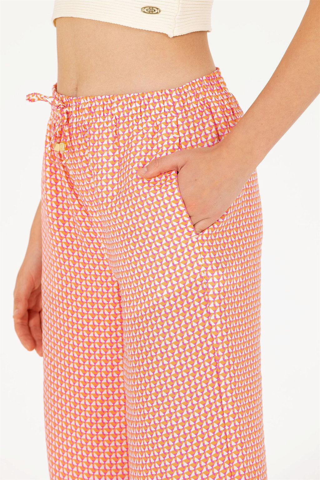 U. S. Polo Assn Женские брюки фуксии - U.s. polo assn фото 12