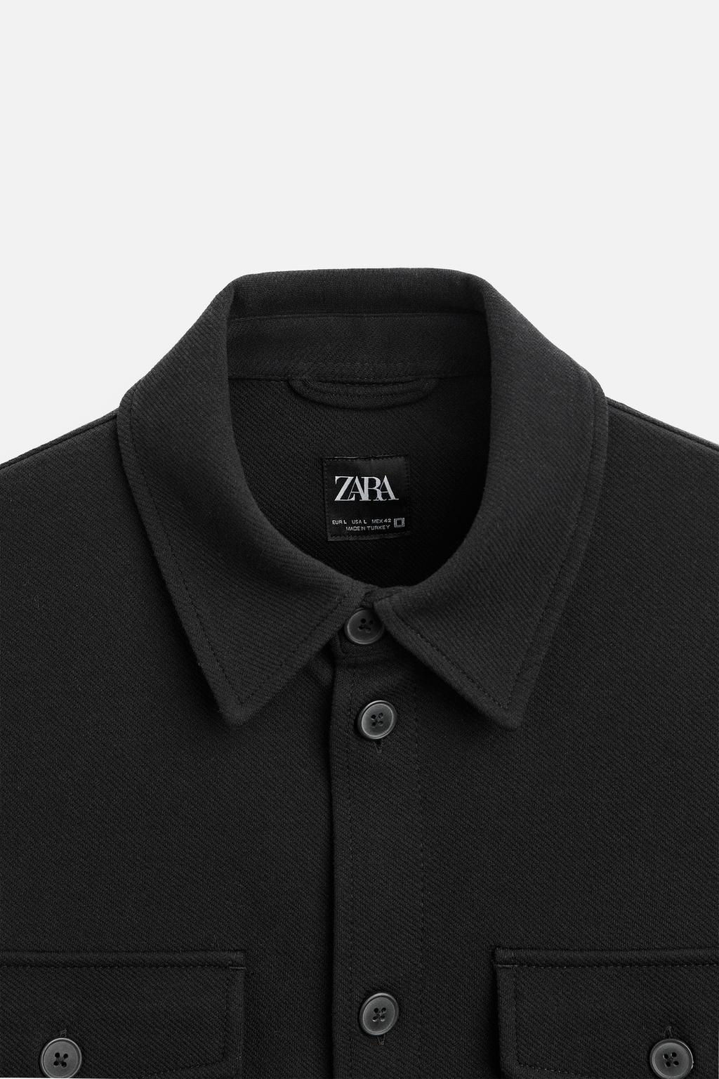 SOFT OVERSHIRT - Zara фото 4