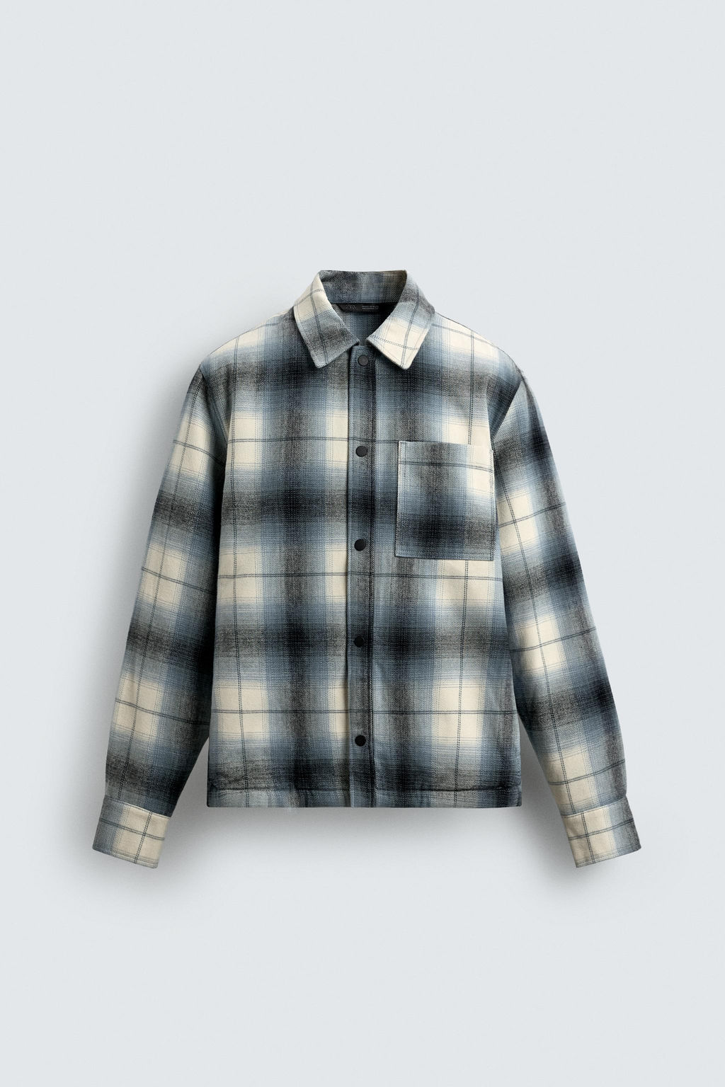 CONTRAST CHECK OVERSHIRT