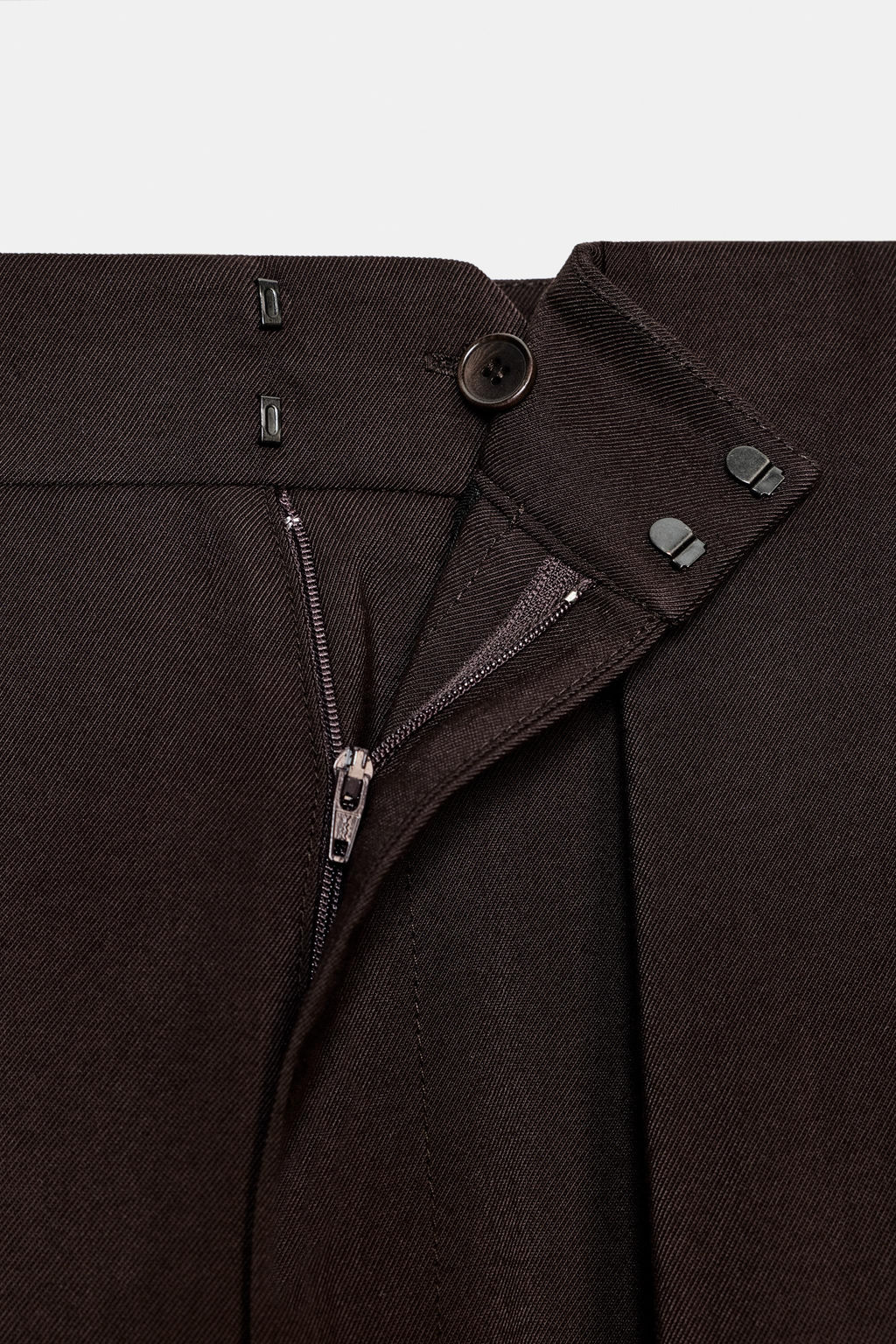 ZW COLLECTION CARGO TROUSERS WITH PLEATS - Zara фото 9