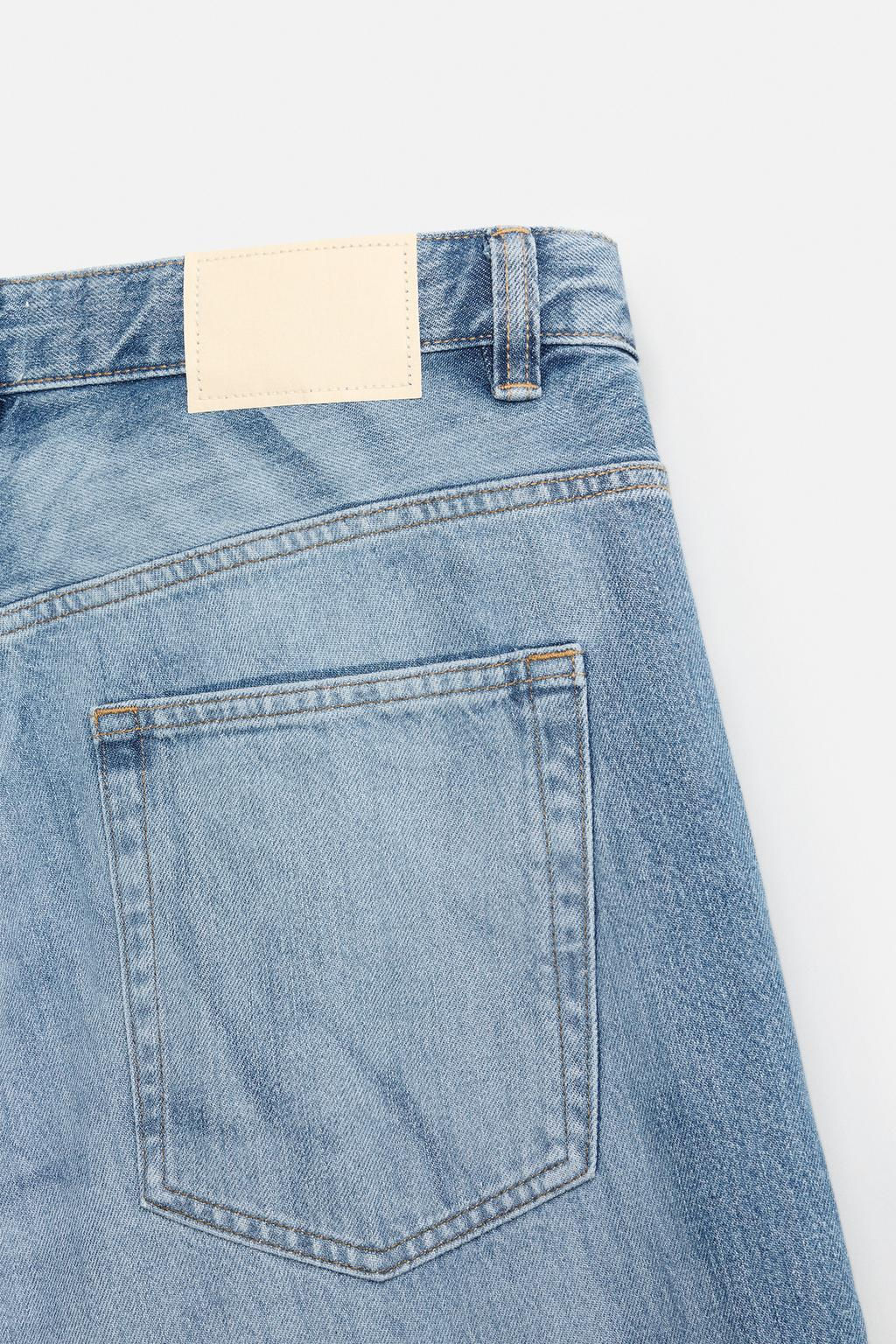 GRADIENT BAGGY FIT JEANS - Zara фото 11