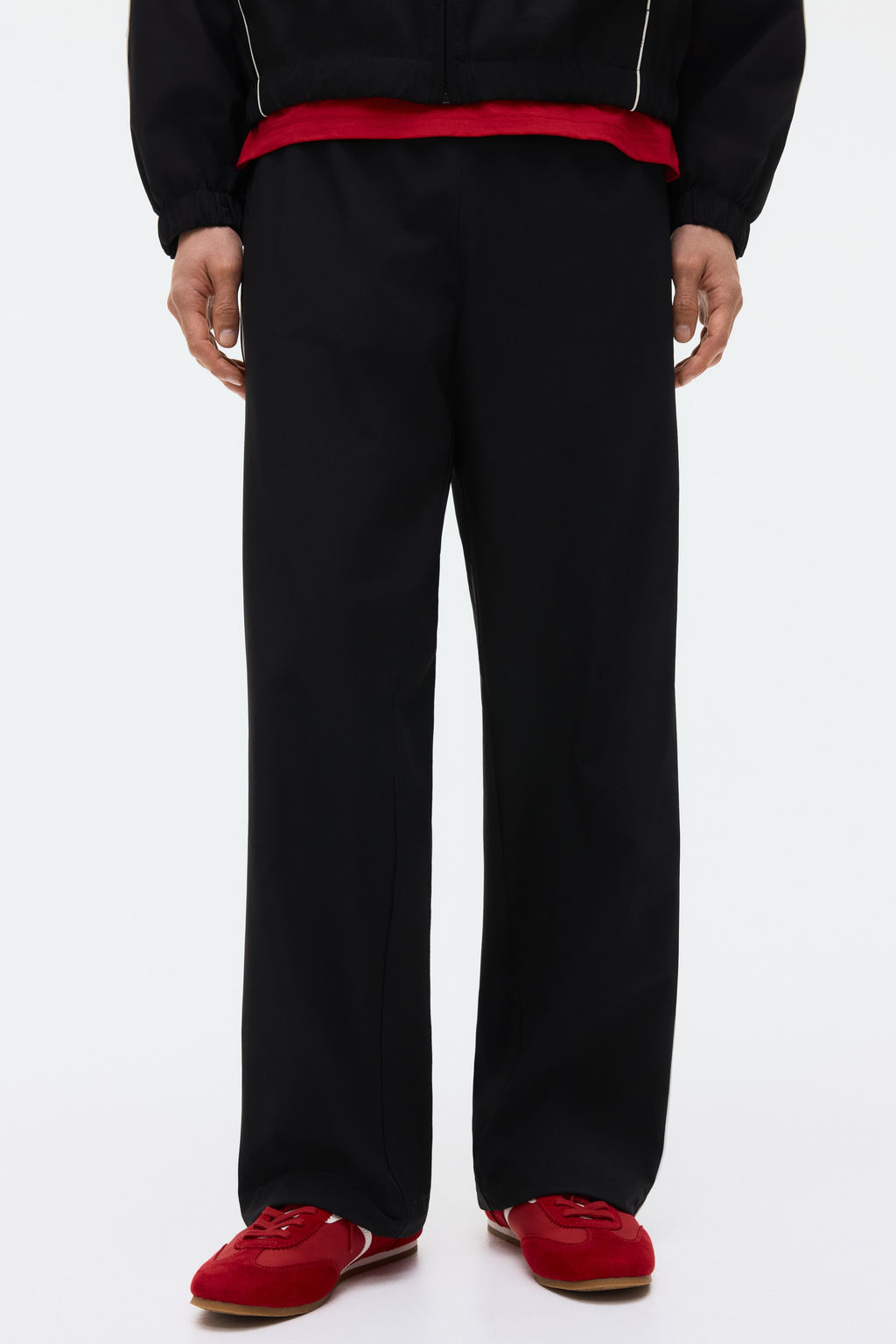 Pantal?n estilo ch?ndal con estampado Relaxed Fit - H&m фото 3