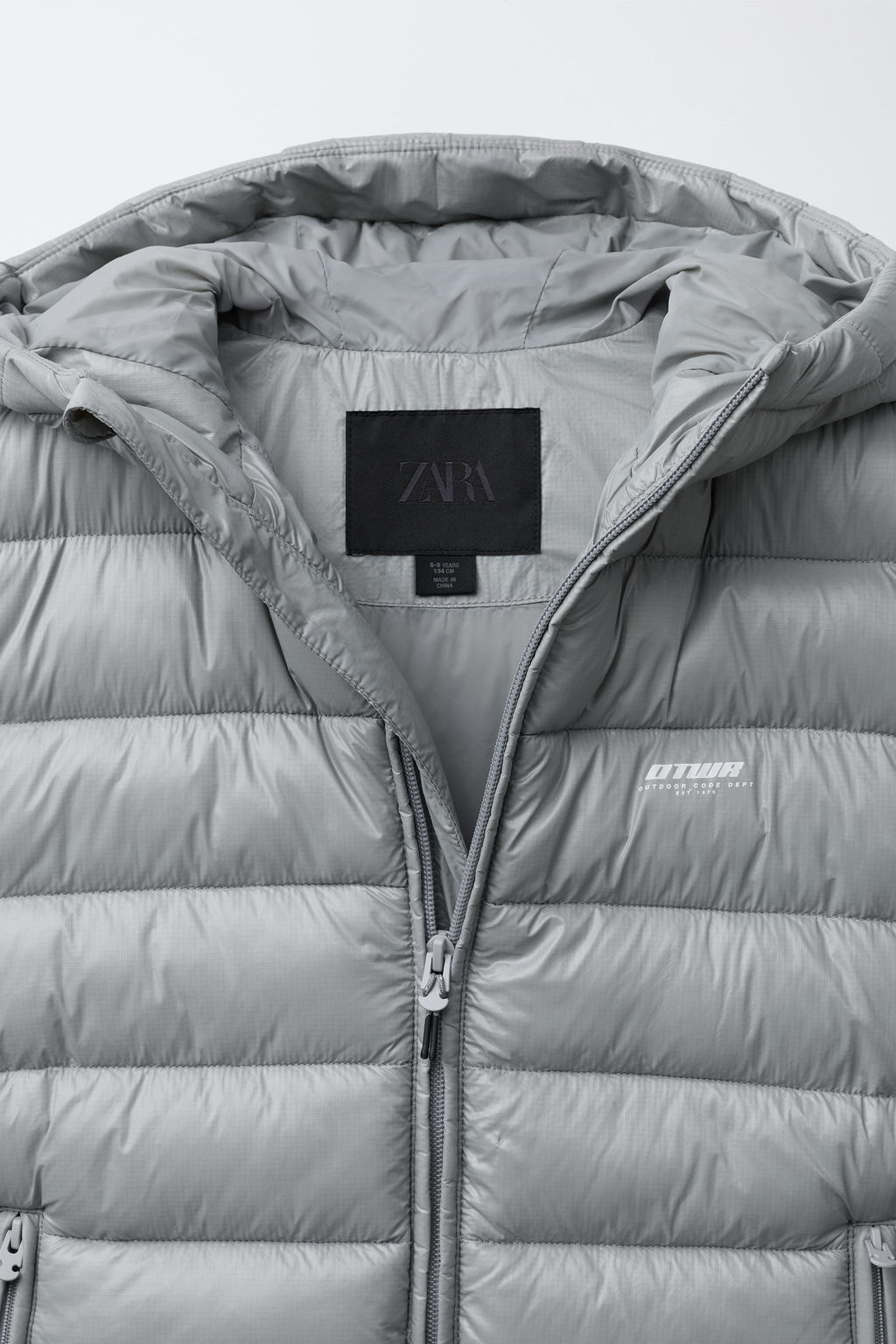ULTRALIGHT TEXT GILET - Zara фото 6