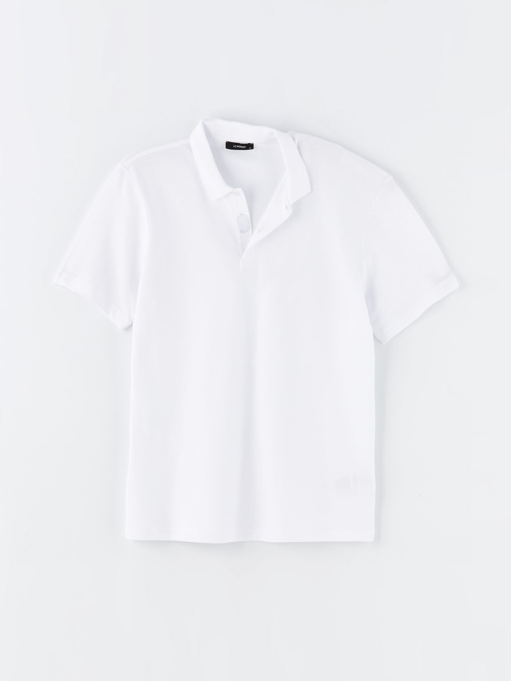 Polo Yaka K?sa Kollu Pike Erkek Ti??rt