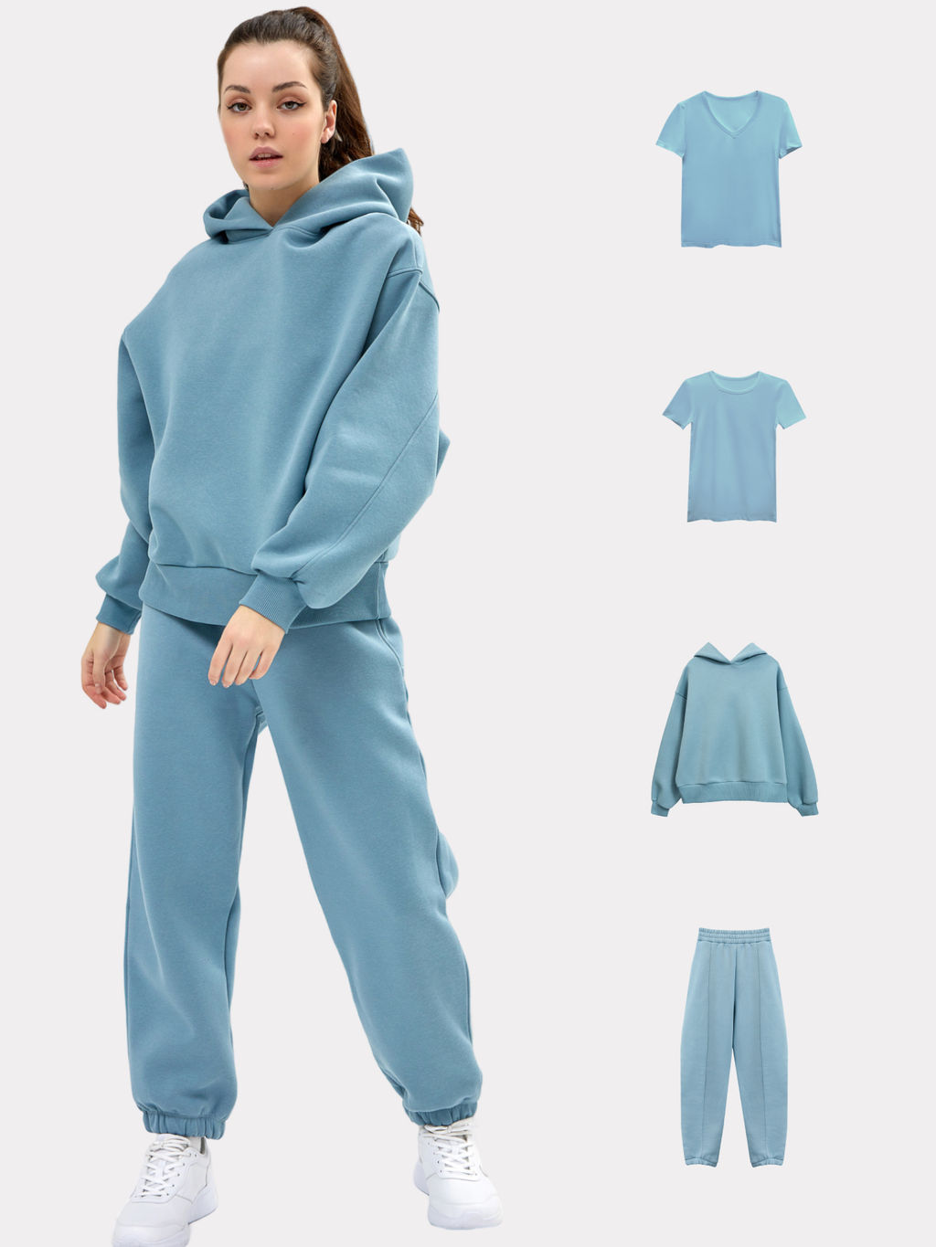 Брюки женские синие - Mark formelle фото 3