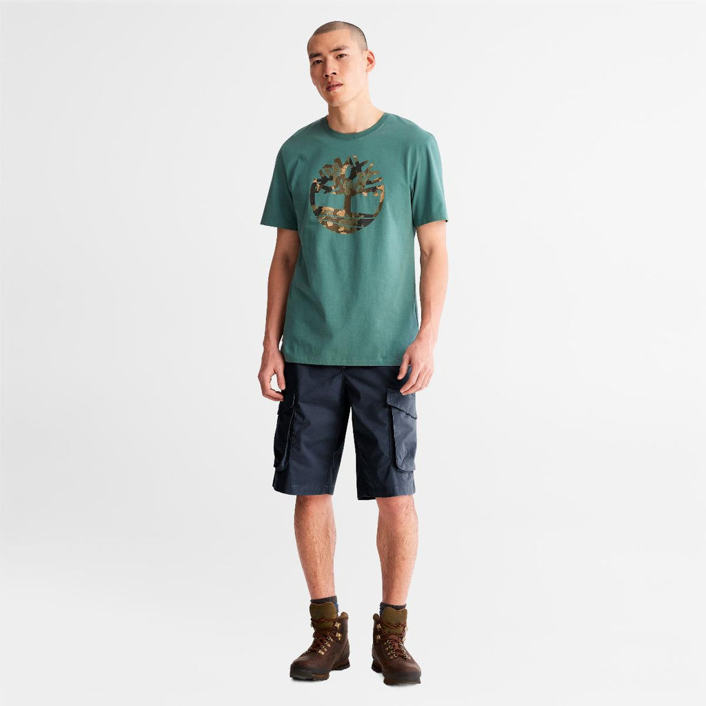Шорты Timberland TFO Cargo Short Twill Relaxed темно-синие  фото 3