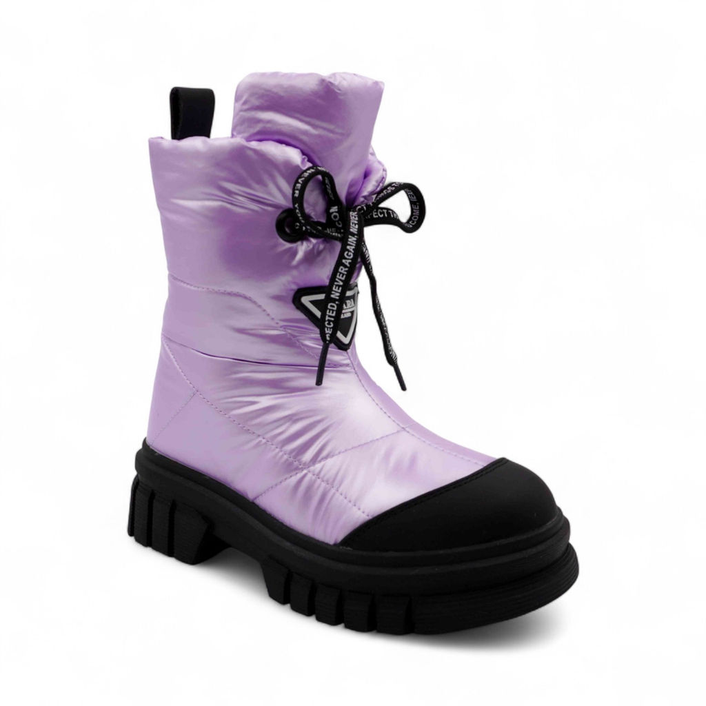 Дутики А5015-17 фиолетовые