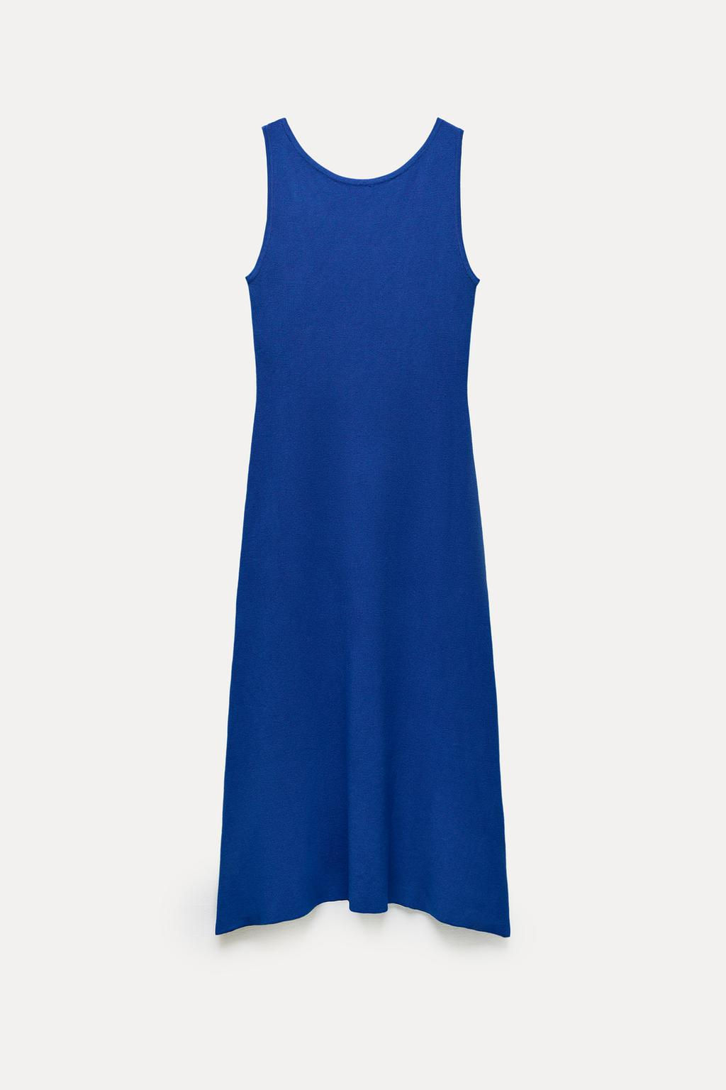 OPEN-BACK KNIT DRESS - Zara фото 6