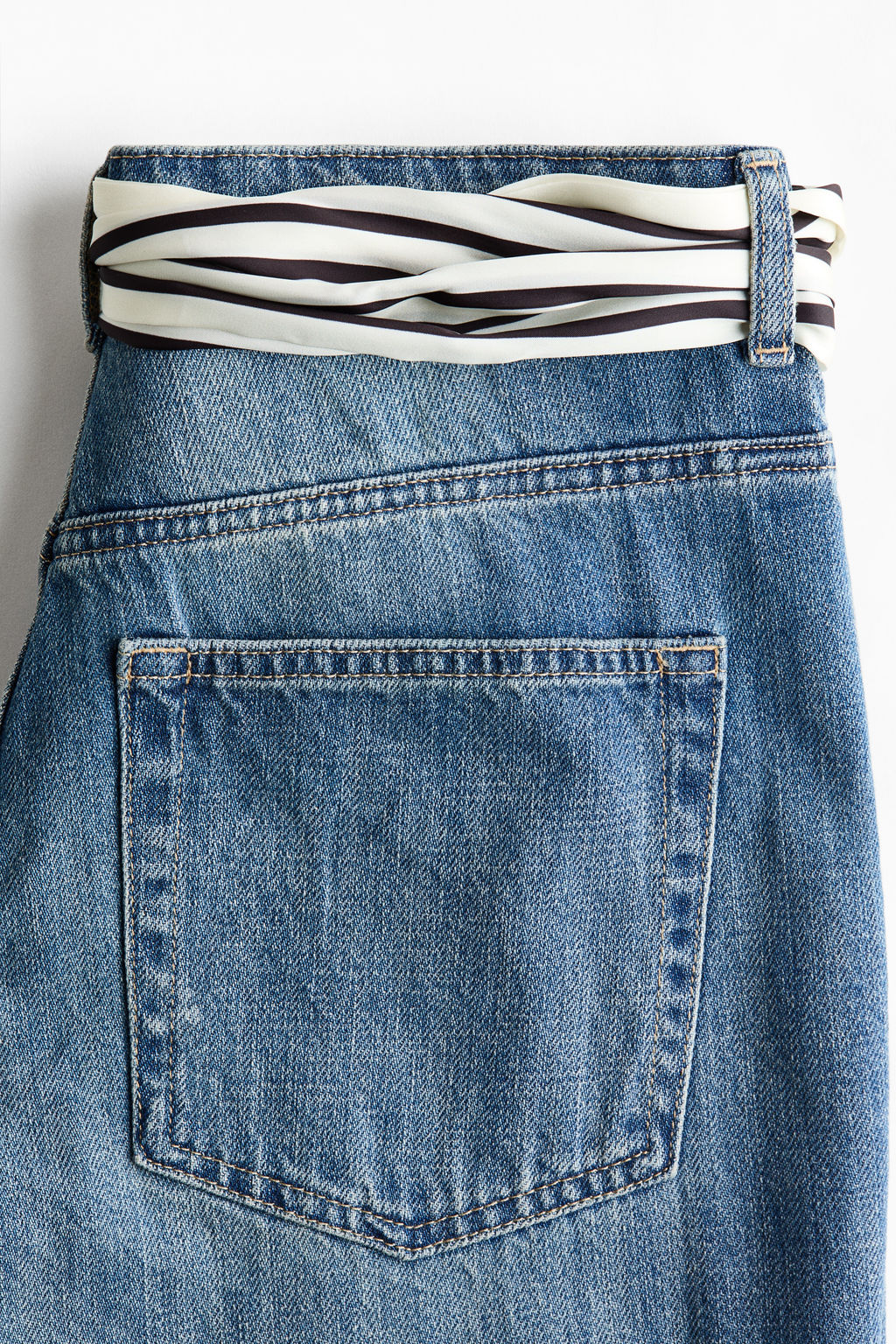 Straight Regular Waist Jeans - H&m фото 3