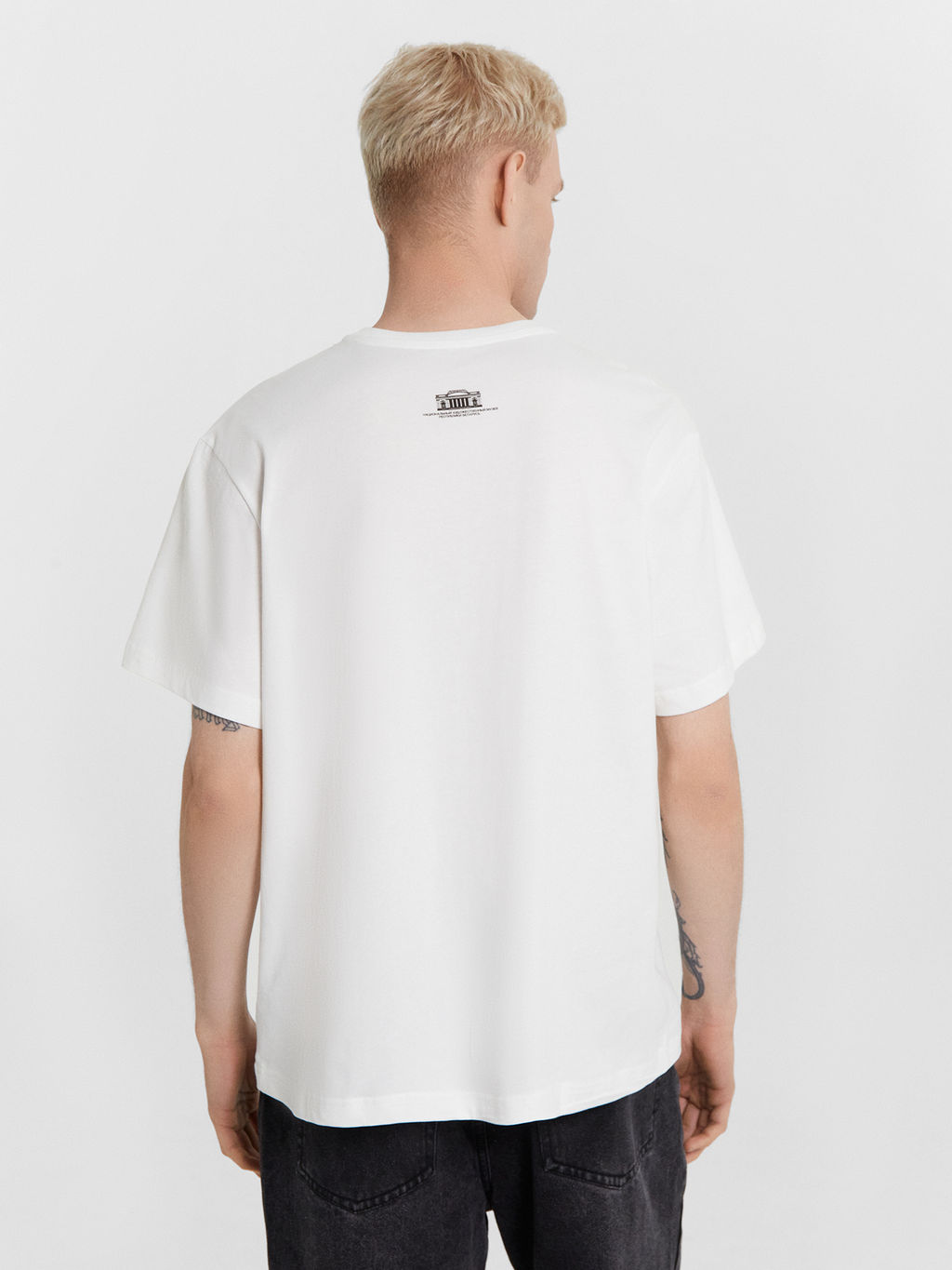 Футболка мужская белая с принтом в виде картины Дорога, Юдель Пэн - Mark formelle фото 2