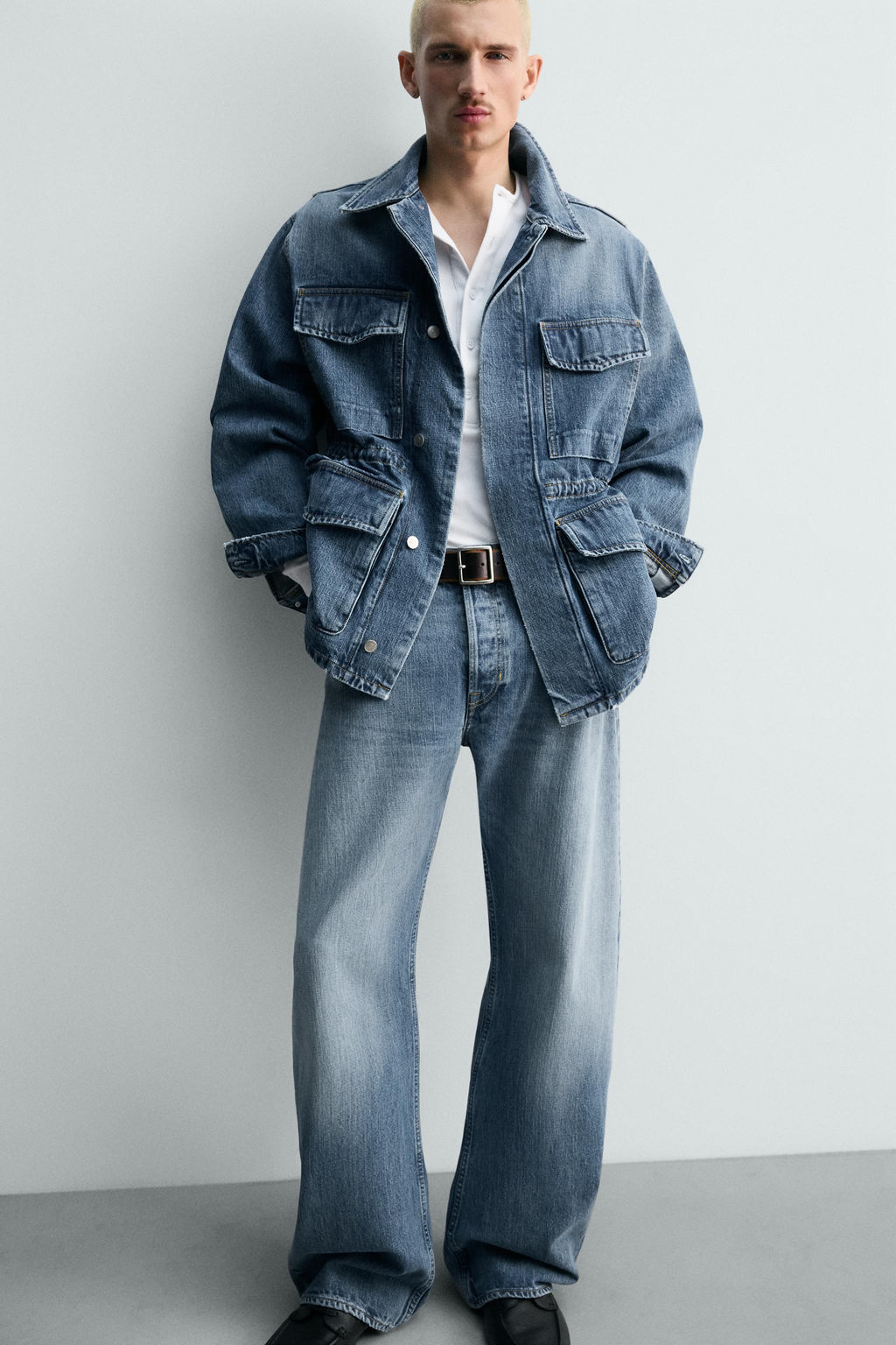 LIMITED EDITION BARREL FIT JEANS - Zara фото 18
