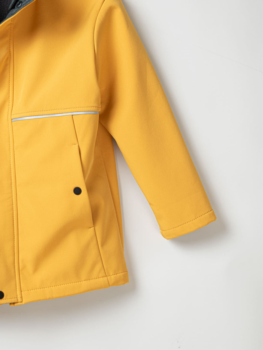 Куртка Softshell демисезонная Горчица 7+ - Bungly фото 6