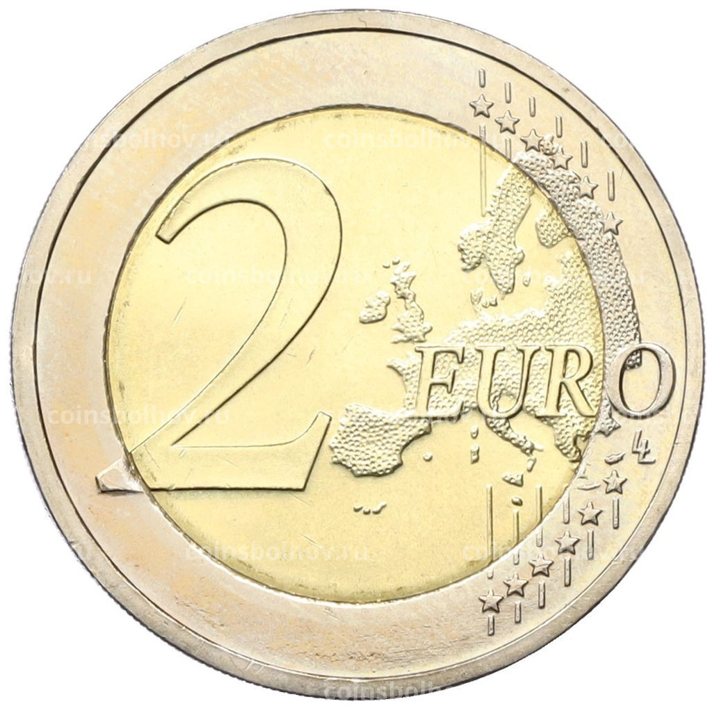 Монета 2 евро 2015 года G Германия Федеральные земли Германии  Гессен (Церковь Святого Павла во Франкфурт-на-Майне)