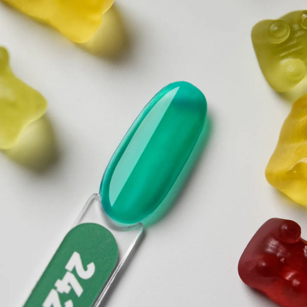 Гель-лак Glass №242 - зелёный - Patrisa nail фото 4