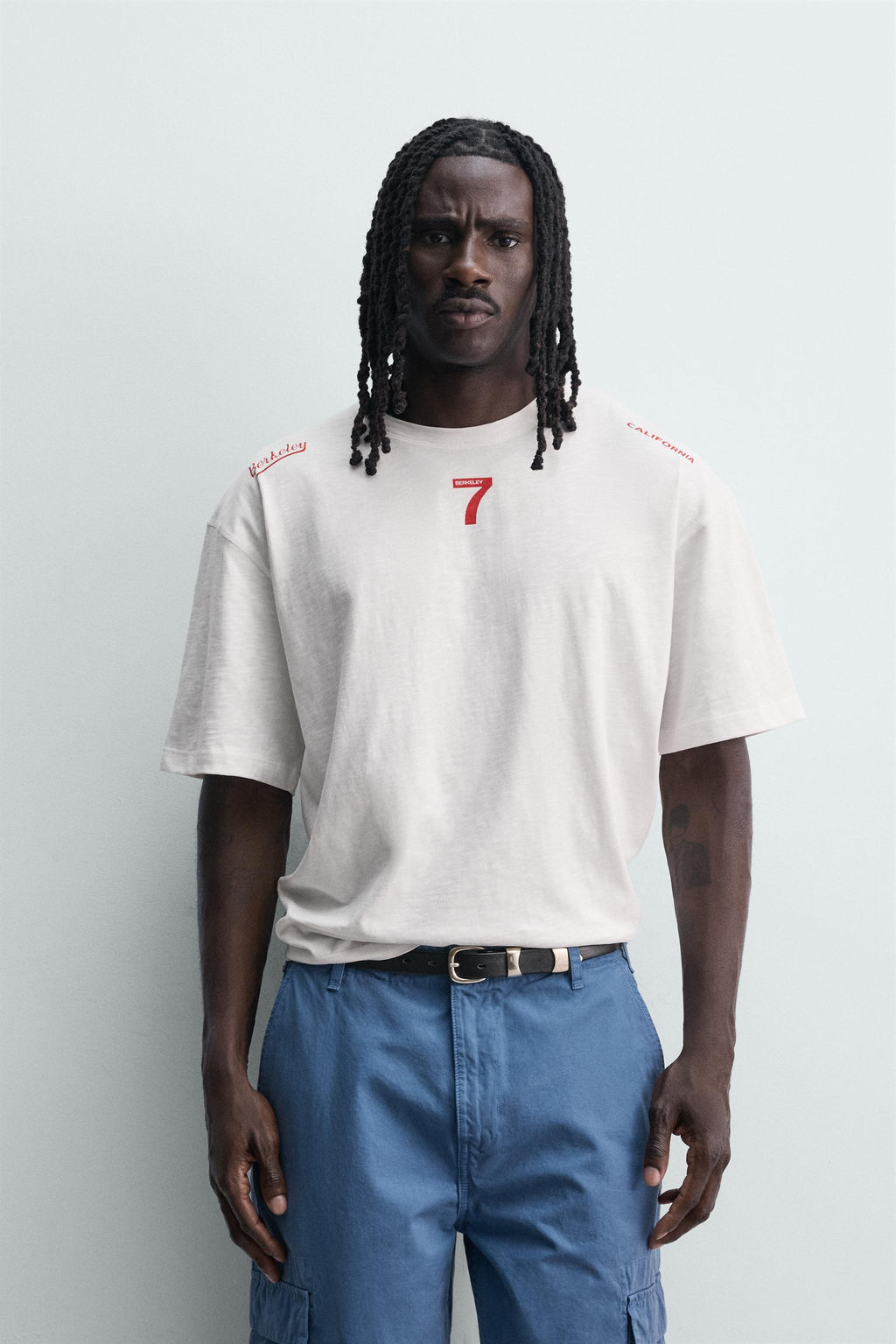 CAMISETA ESTAMPADOS LAVADOS / Blanco