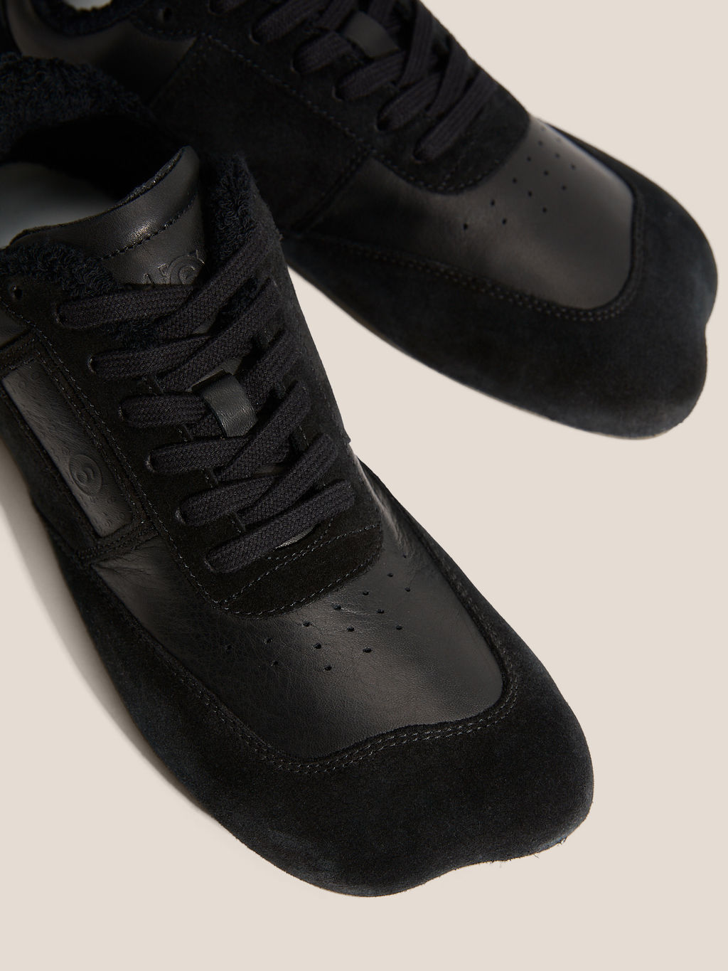 Мужские кеды MM6 MAISON MARGIELA SNEAKERS Артикул 4670028, черный  фото 3