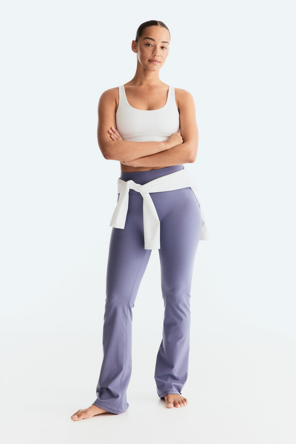 Leggings de yoga acampanados con SoftMove - H&m фото 12