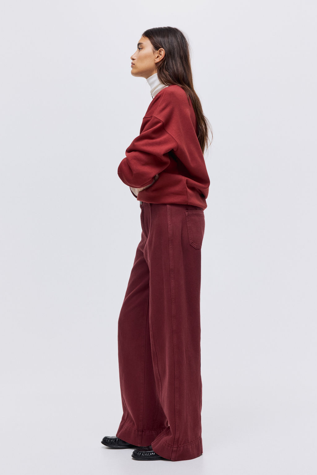 Wide High Jeans - H&m фото 4
