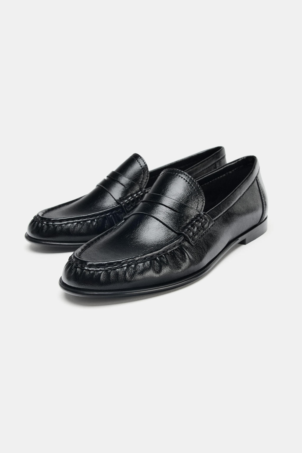 SOFT GATHERED LOAFERS - Zara фото 5