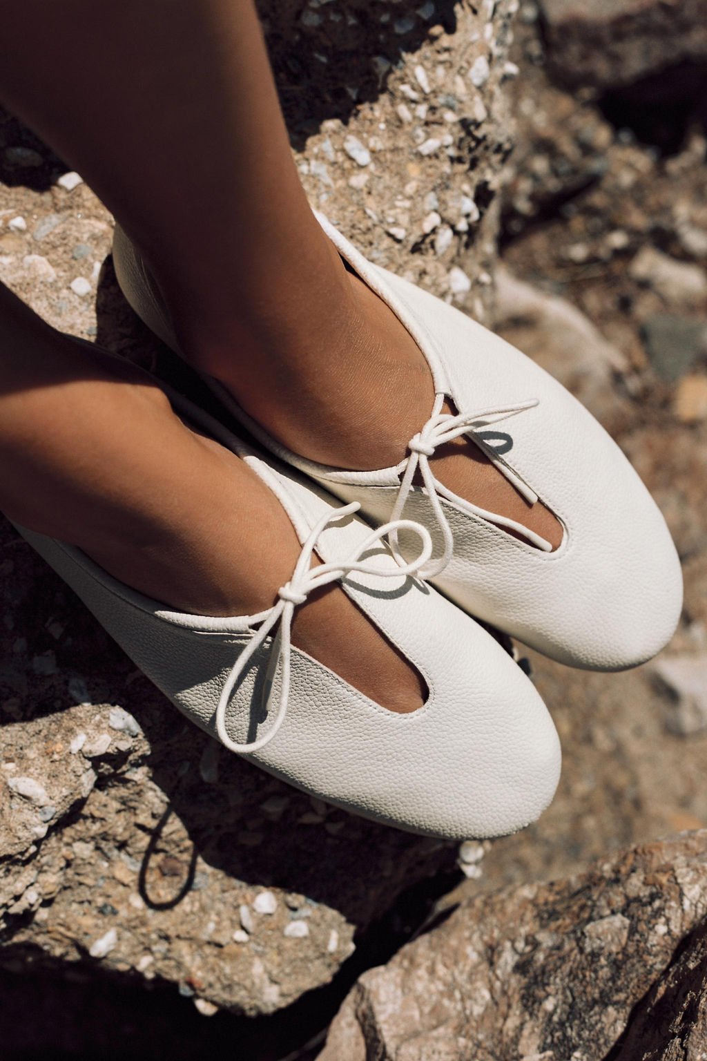 BAILARINA PIEL / Blanco Crudo - Zara фото 2