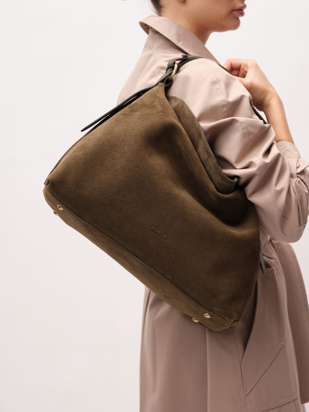 Сумка Andrea DBR 31374 тундра/велюр фото 4