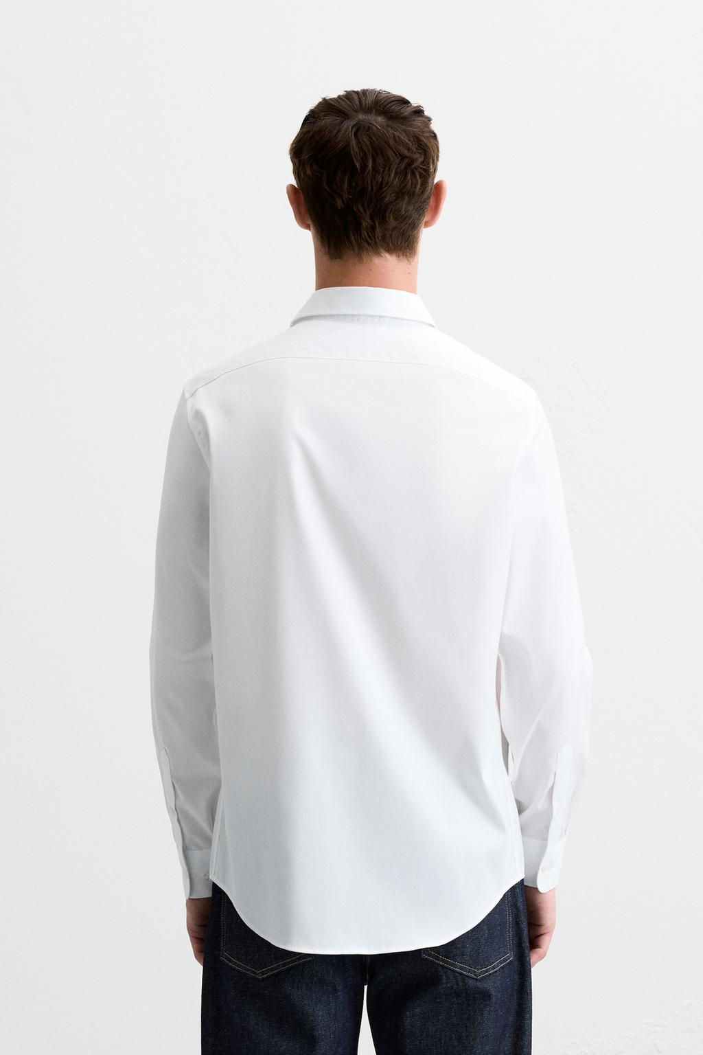 TEXTURED TWILL SHIRT - Zara фото 14
