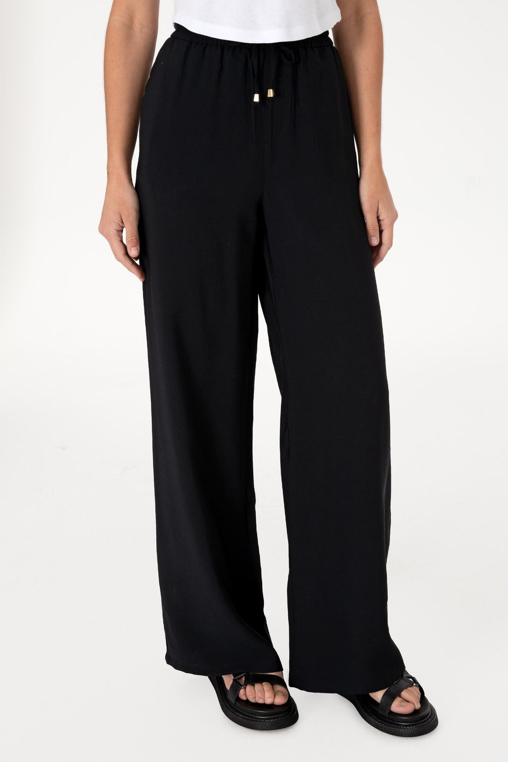 Kad_n Siyah Loose Relax Fit Kanvas Pantolon Sepette S_rpriz _ndirim - U.s. polo assn фото 8