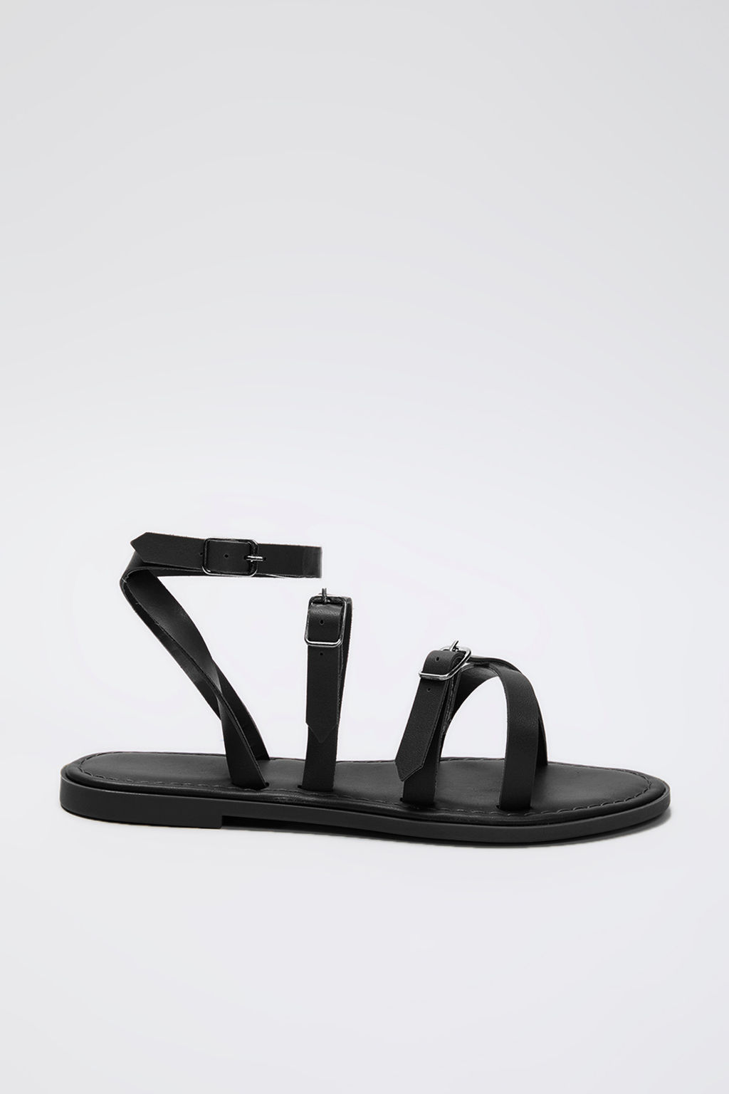 Trendyol Shoes Taba Capraz Bantl? Bilekten Baglamal? Kad?n Sandalet TAKSS25SD00051 - Trendyolmilla фото 9