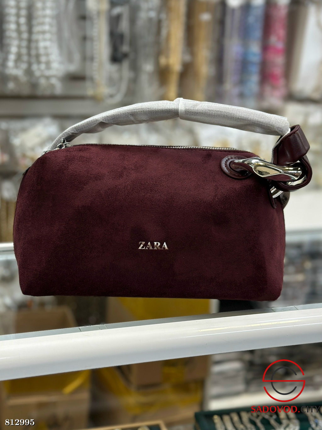 Сумка багет женская 27*11*15 см - Bruno фото 4