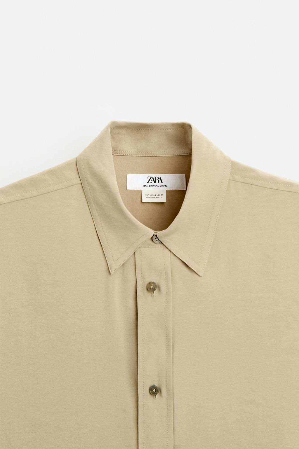 FLOWING SHIRT - LIMITED EDITION - Zara фото 16