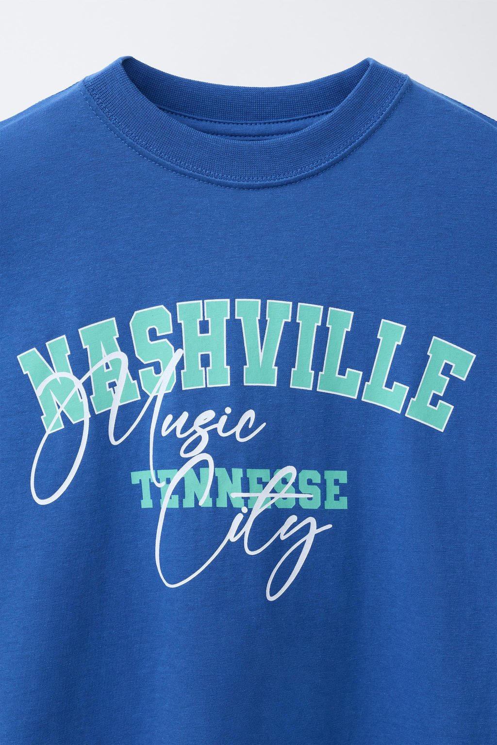 CAMISETA VARSITY GRAFFITI / Azul?n - Zara фото 3