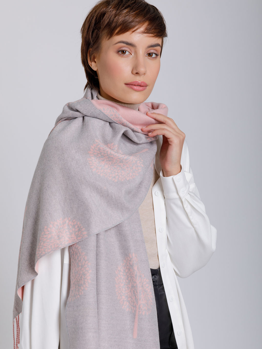 В составе шерсть! Палантин - Tantino фото 2