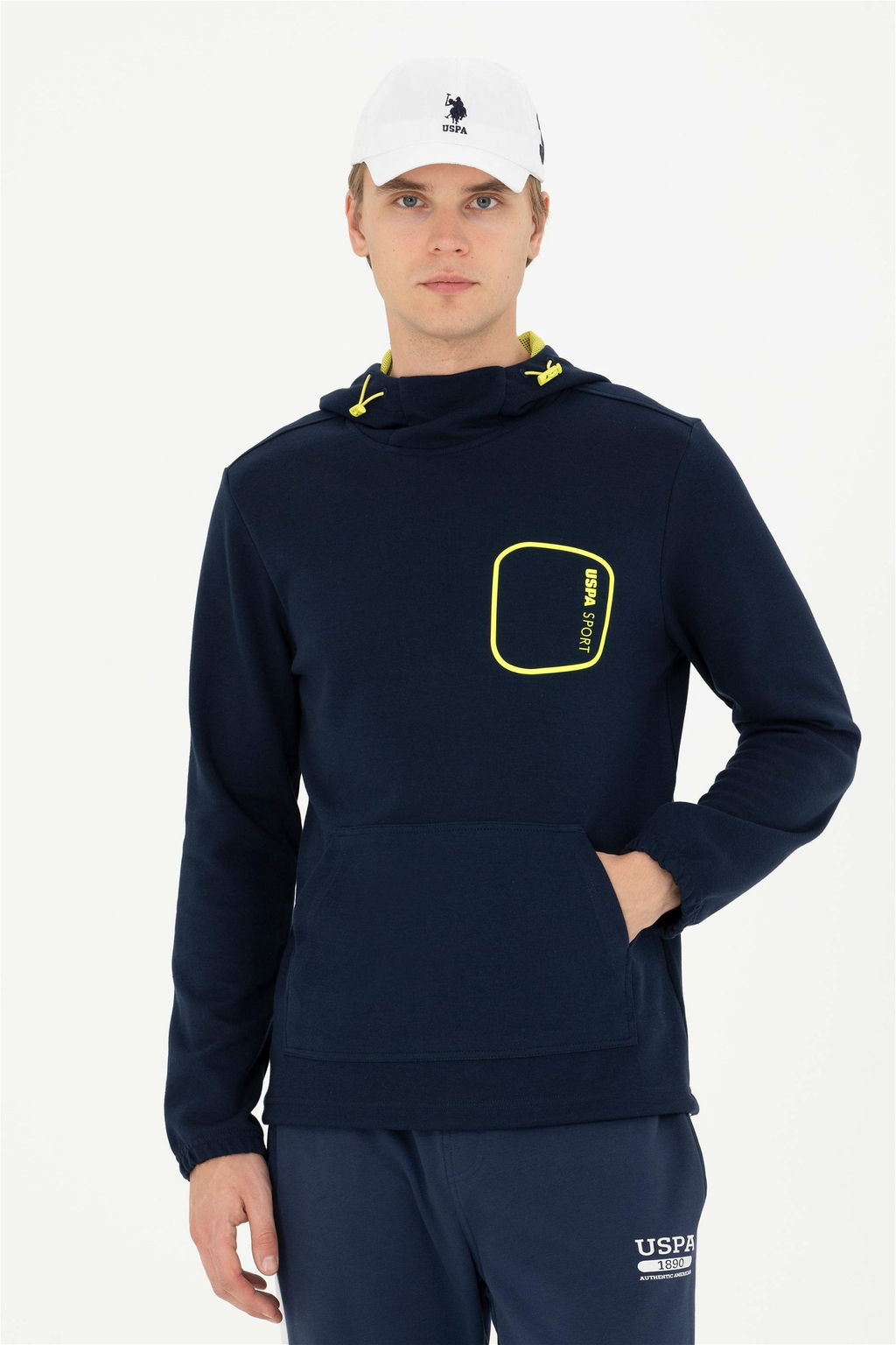 U. S. Polo Assn / Мужской темно-синий свитшот - U.s. polo assn фото 3