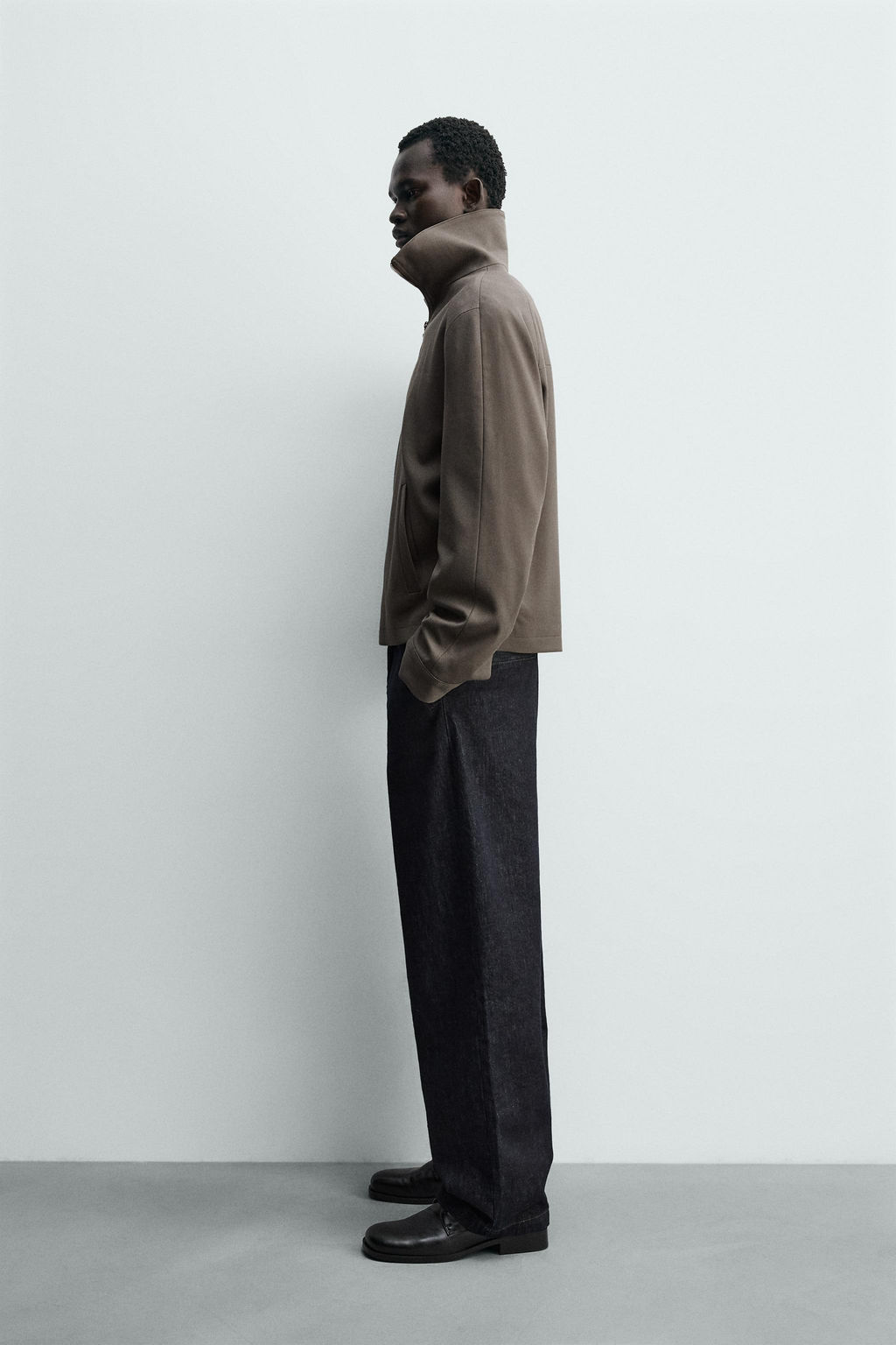 TWILL TEXTURED OVERSHIRT - Zara фото 4