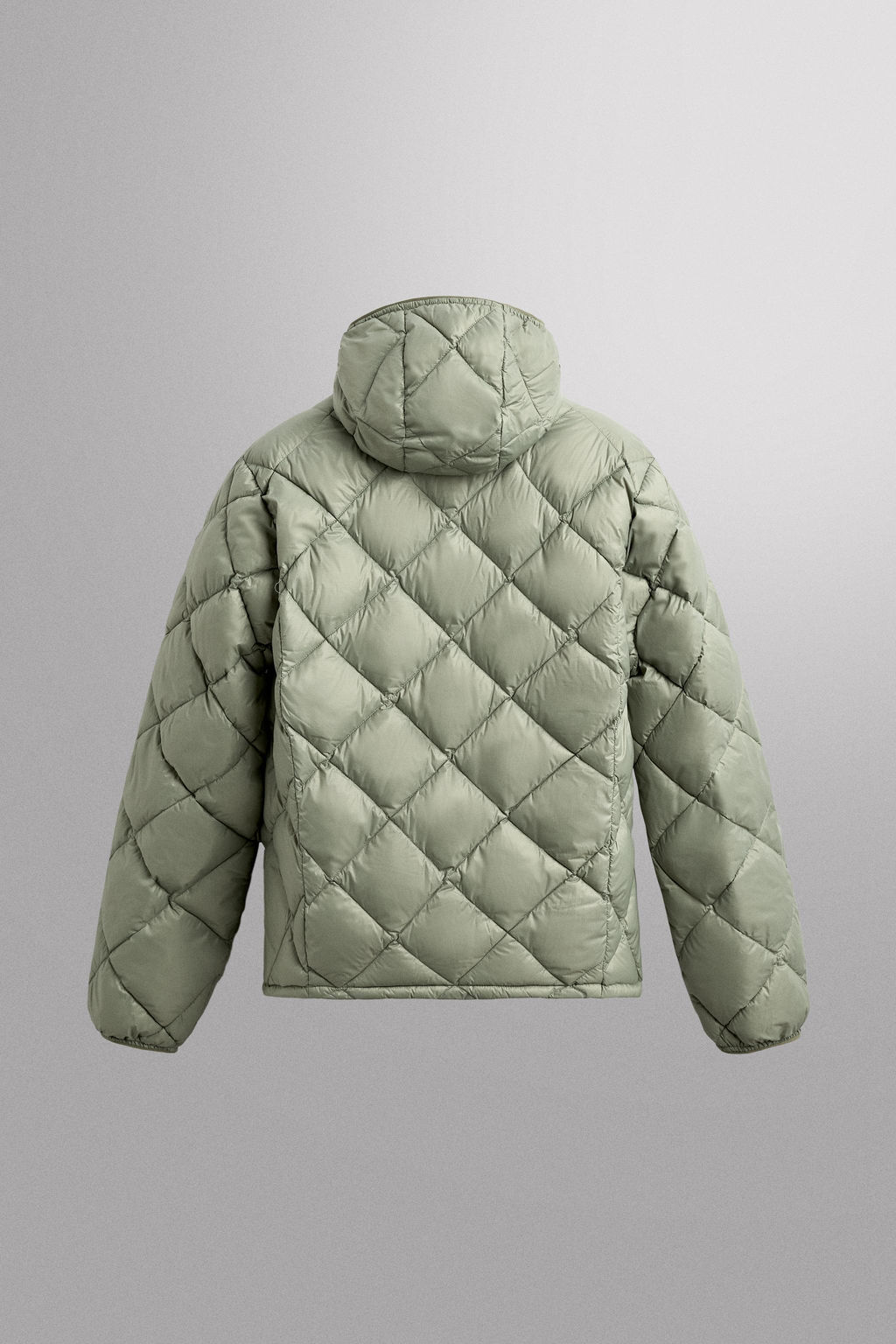 HOODED 100% FEATHER DOWN PUFFER JACKET - Zara фото 2