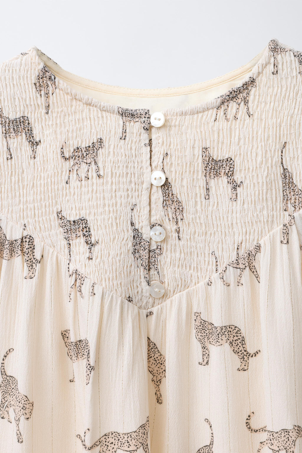 CHEETAH PRINT SHIRT - Zara фото 3
