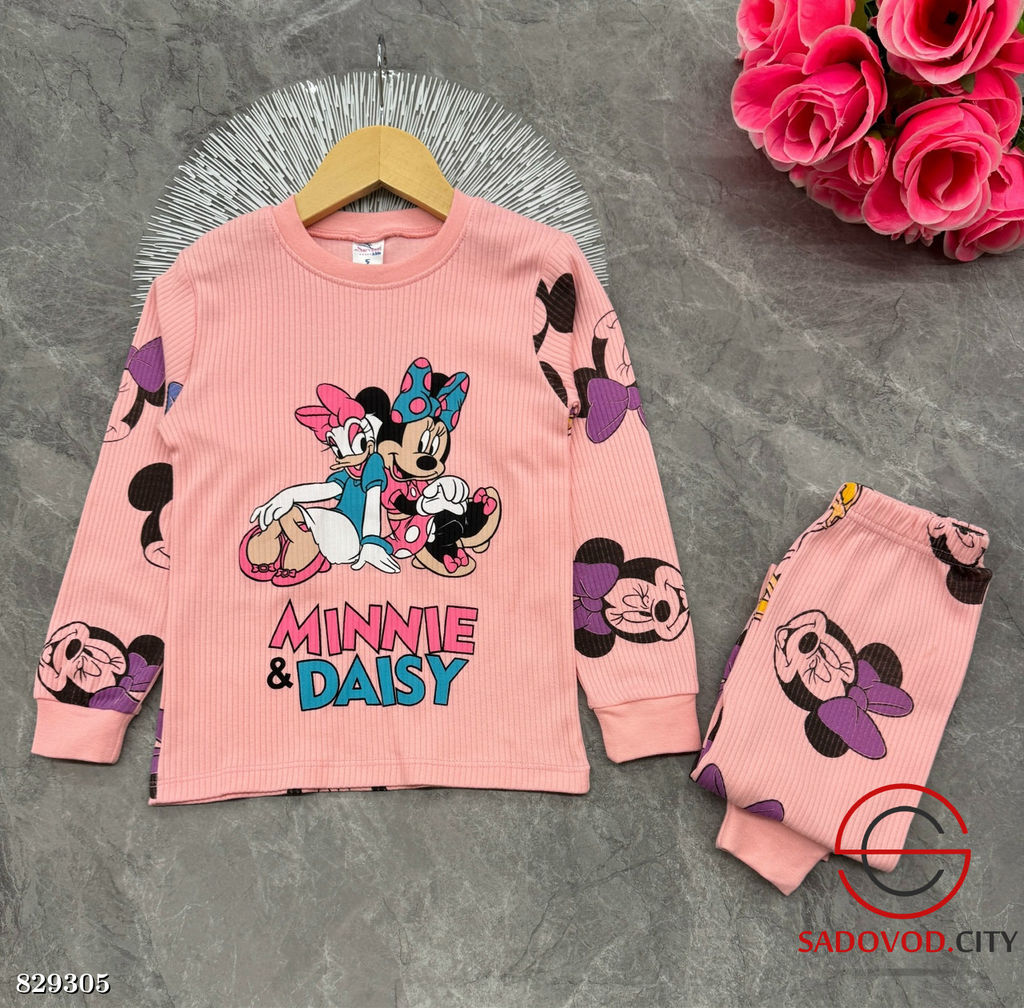 Пижама для девочки с рисунком