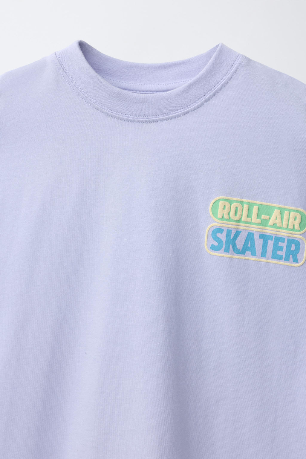 CAMISETA ESTAMPADO SKATE RELIEVE / Malva - Zara фото 3