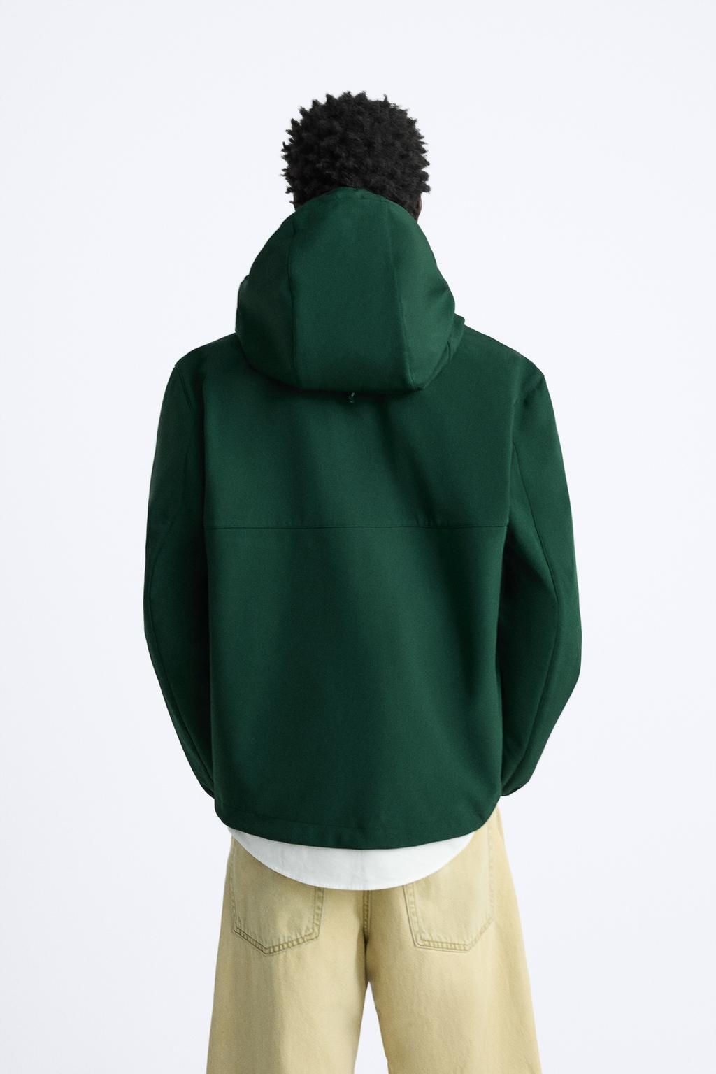 HOODED TECHNICAL JACKET - Zara фото 8