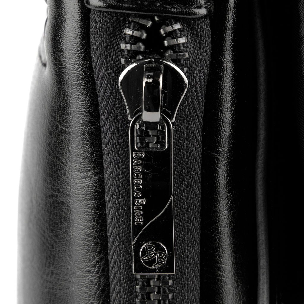 3002-2 black, мужская сумка "Планшет" из экокожи Barcelo Biagi